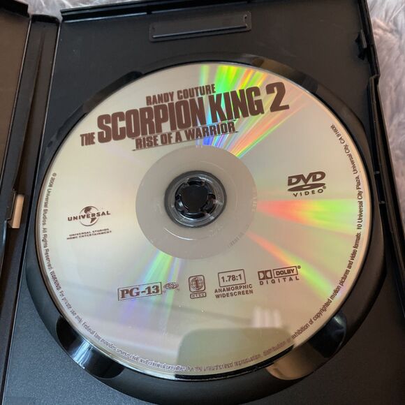 Scorpion King 1 2 DVD Lot Bundle Rise of a Warrior Dwayne The Rock Johnson - Picture 14 of 16